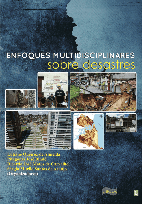 Capa de Livro: ENFOQUES MULTIDISCIPLINARES SOBRE DESASTRES