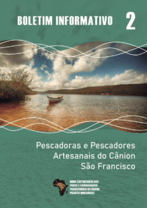 Capa de Livro: BOLETIM INFORMATIVO Pescadoras e Pescadores Artesanais do Cânion do São Franscisco