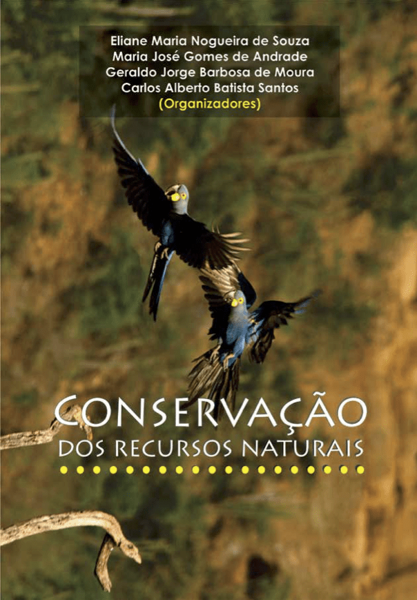 Capa de Livro: CONSERVAÇÃO DOS RECURSOS NATURAIS