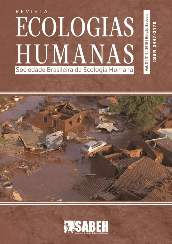 Capa de Livro: Revista Ecologias Humanas - Vol. 5 nº. 6 - 2019