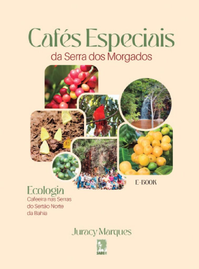 Capa de Livro: Cafés Especiais da Serra dos Morgados